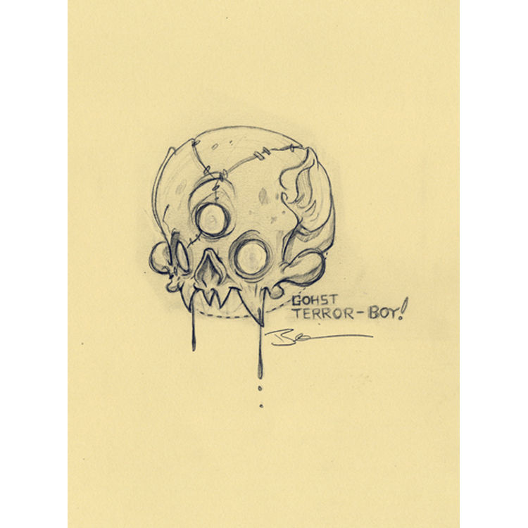 Terror Boys: Gohst Skull Design by Brandt Peters