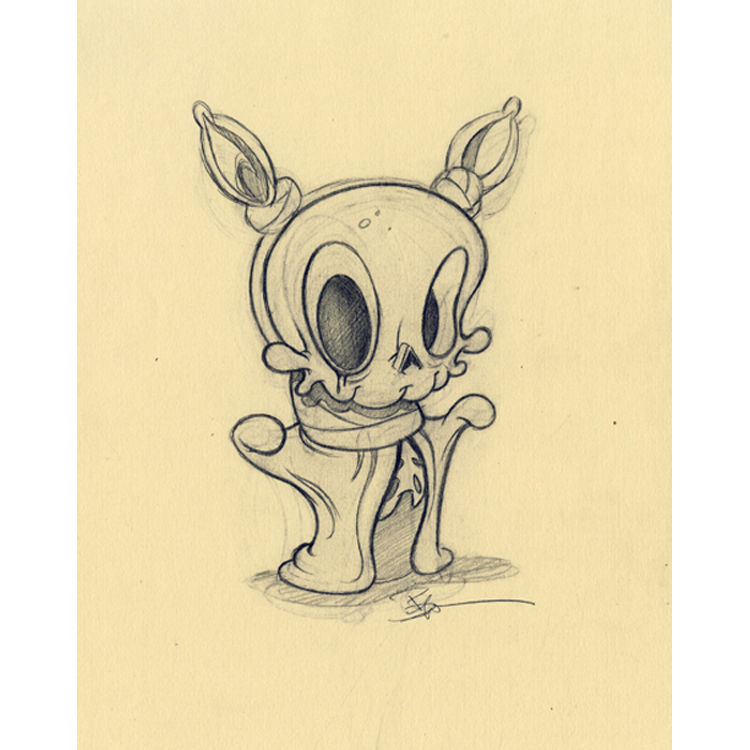 Wandering Misfits: Boo Sketch by Brandt Peters