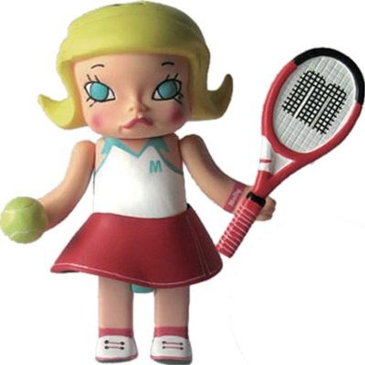 Mollympic - Tennis Molly by Kenny Wong