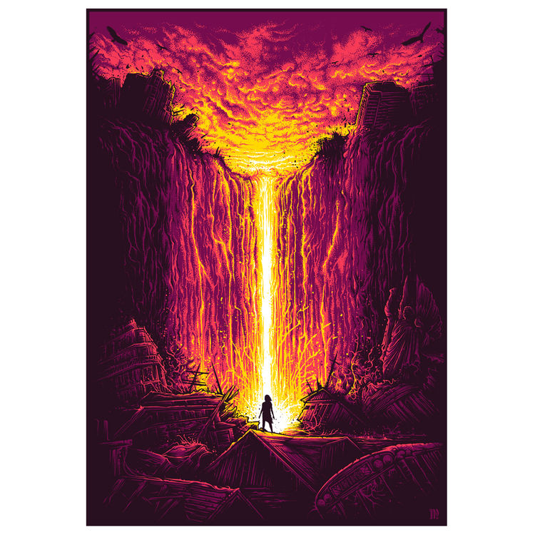 Radiant Dusk by Dan Mumford
