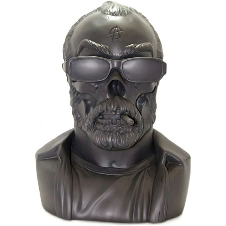Dead Kozik Bust - Charcoal Grey by Kevin Gosselin