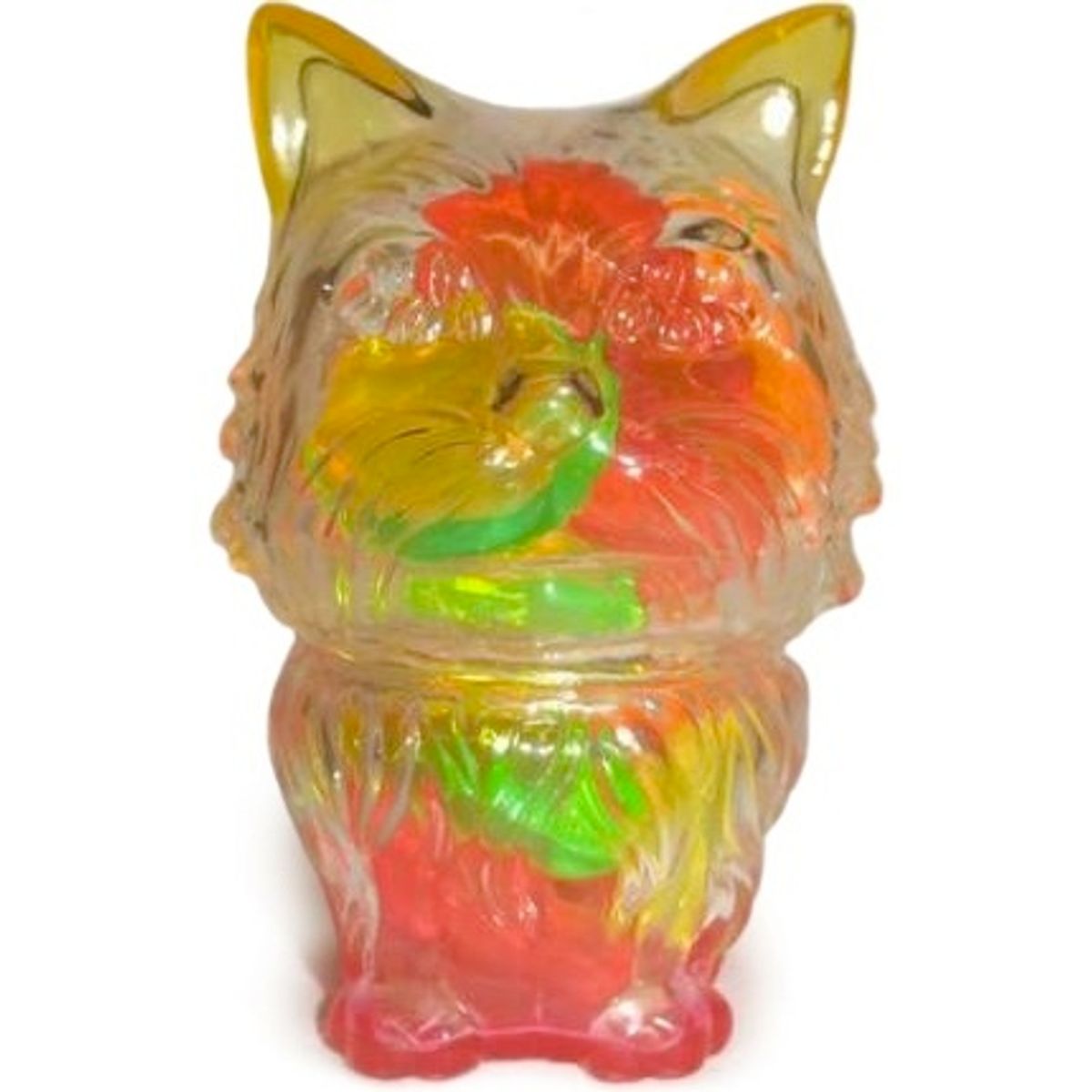 Many Eyes Cat - Colorful Cupcake