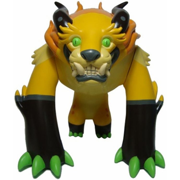 Foo Dog - Yellow by MissMonster (Melita Curphy)