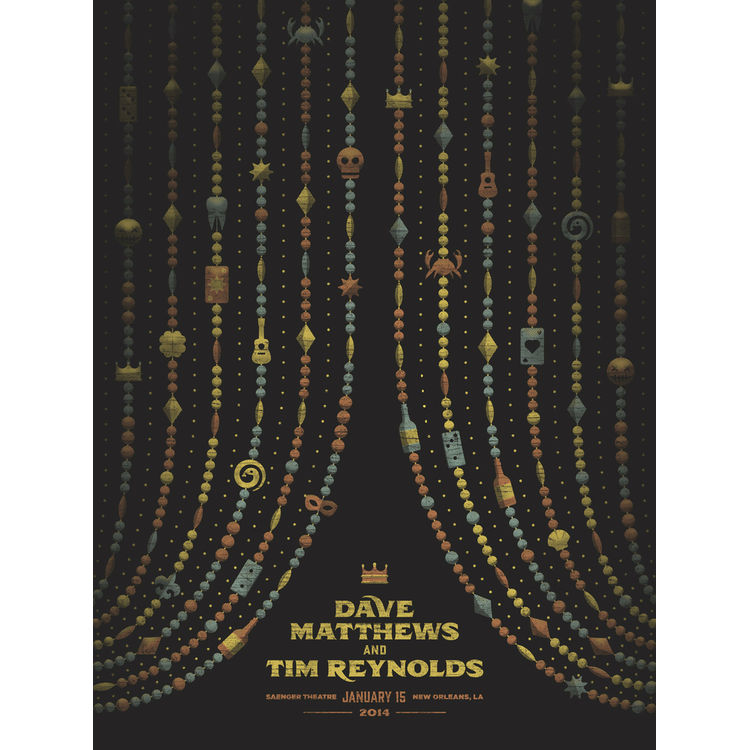 Dave Matthews and Tim Reynolds – New Orleans, LA 2014 by DKNG