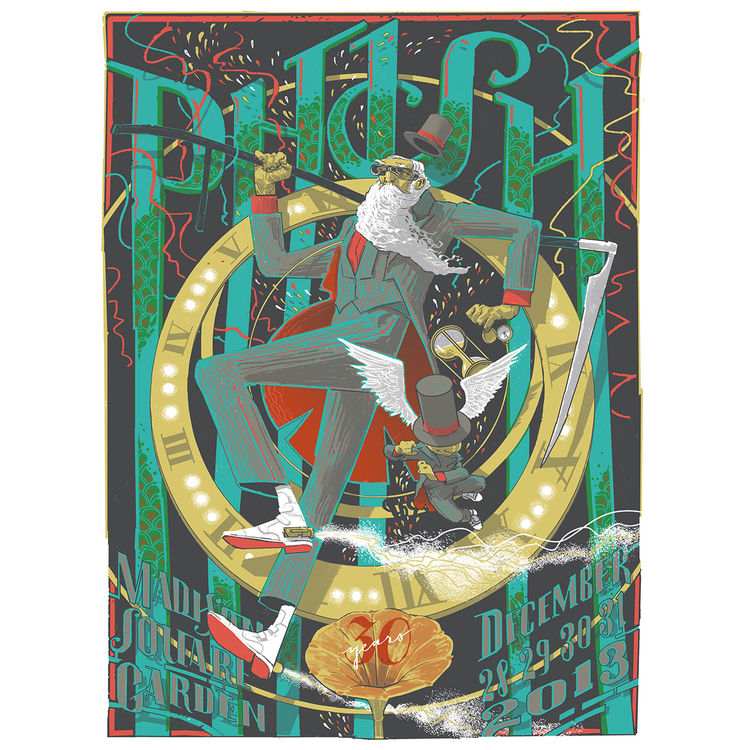 Phish – New York, NY 2013 by Rich Kelly