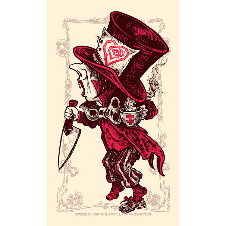 Mad As A Hatter by AngryBlue (Justin Kamerer)