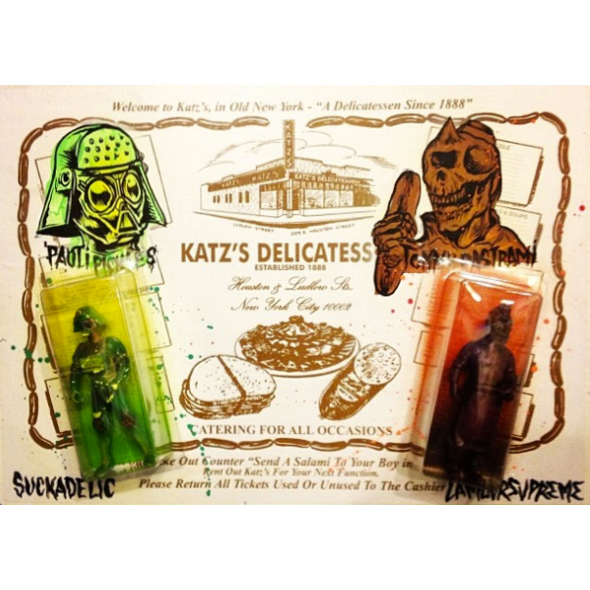 Katz 2-Pack Tommy Pastrami and Pauli Pickles