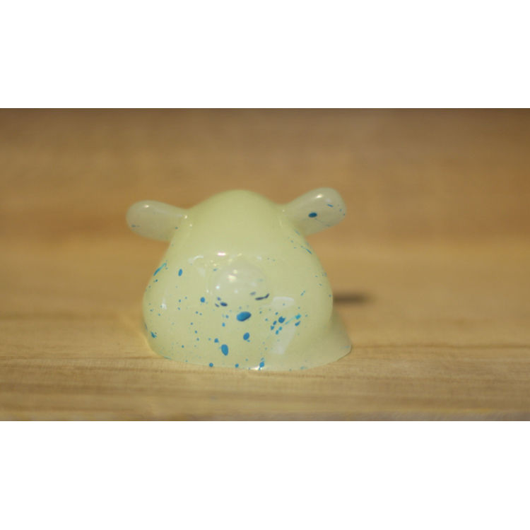 Panda King Head - GID test pull by Woes (Aaron Martin)
