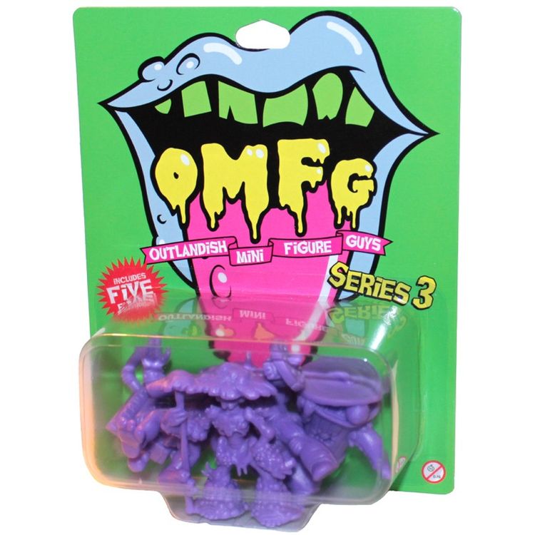 OMFG! Series 3 - Purple by George Gaspar