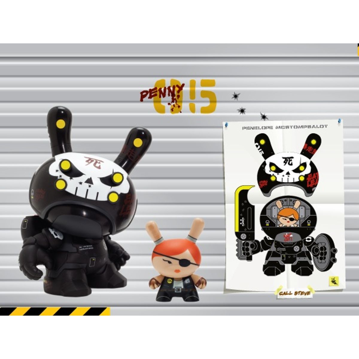 Black Penny McStompsalot (Kidrobot Exclusive)