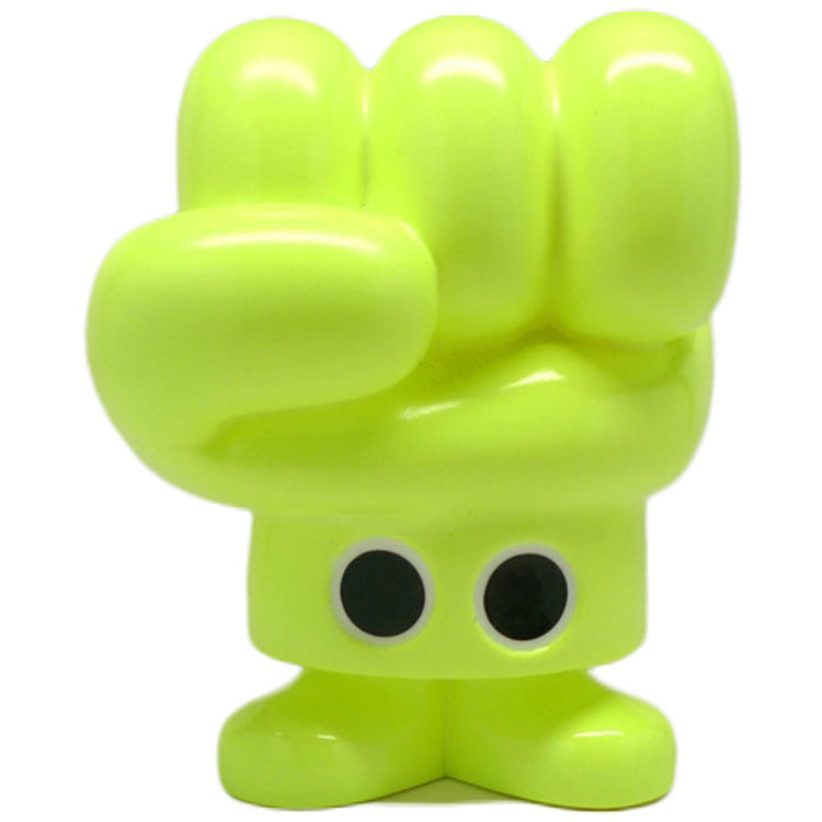 Mood Palmer - Neon Yellow (Hand Painted) by Superdeux