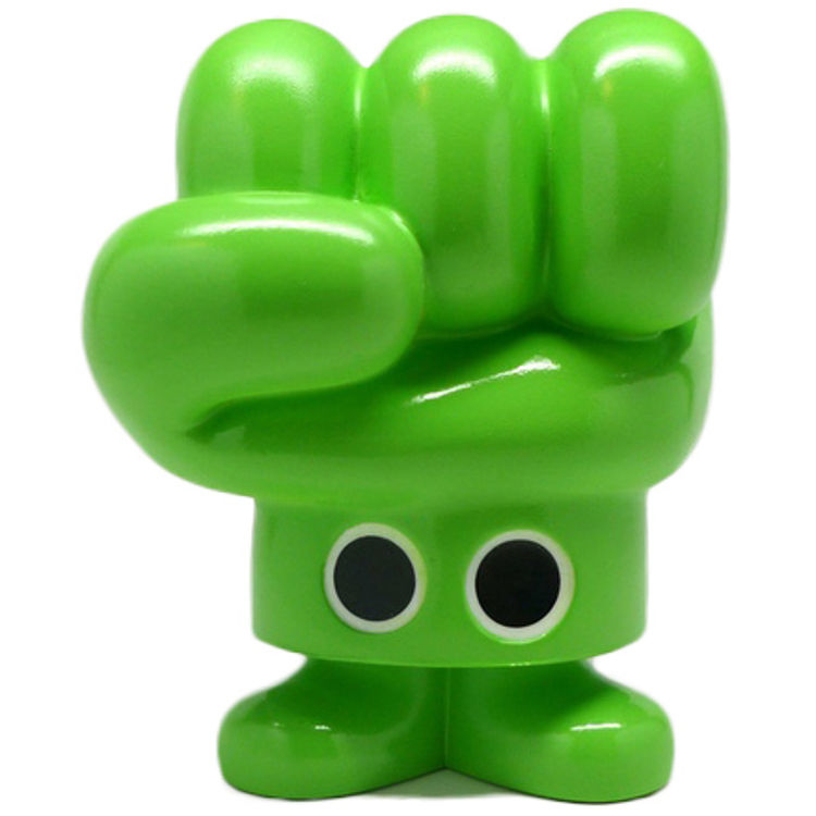 Mood Palmer - Green Jeremy (Hand Painted) by Superdeux