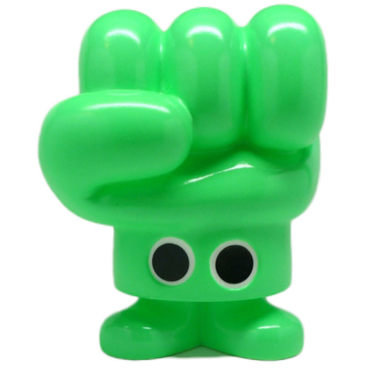 Mood Palmer - Neon Green (Hand Painted) by Superdeux