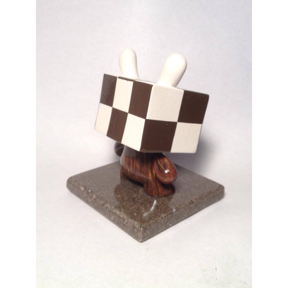 Chess Head: Wood/ Ivory Edition