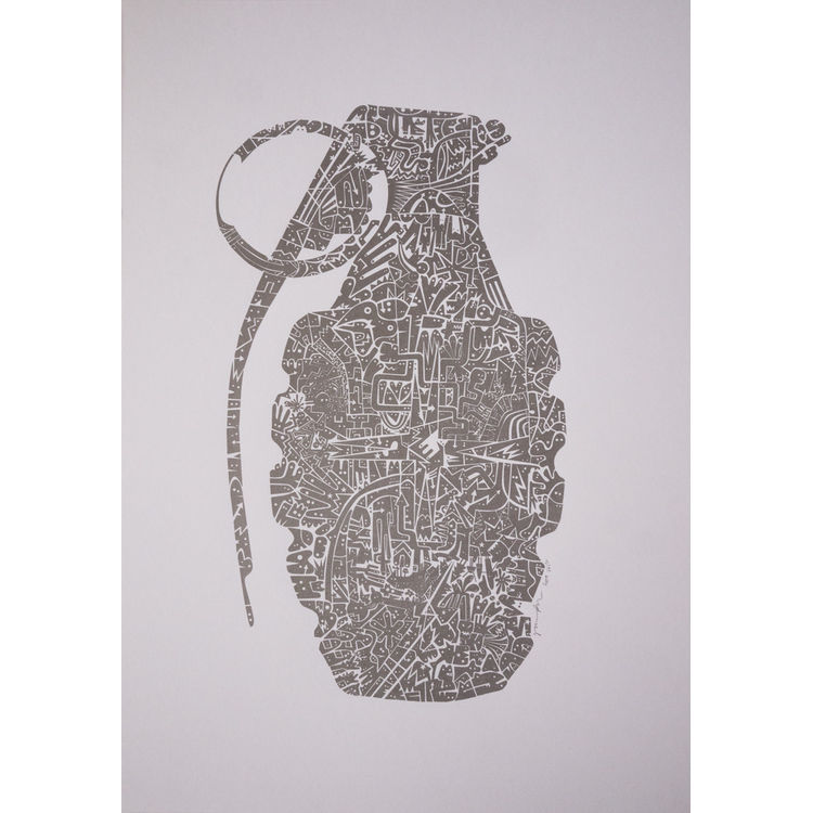 Mills Mk2 Hand Grenade by James Bates