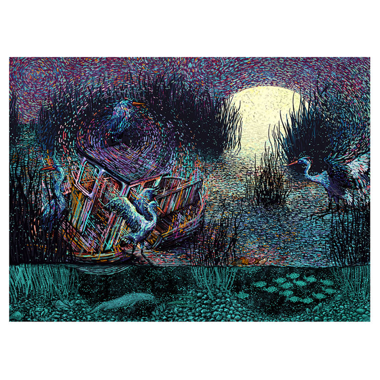 Fading, Fleeting, Retreating by James Eads