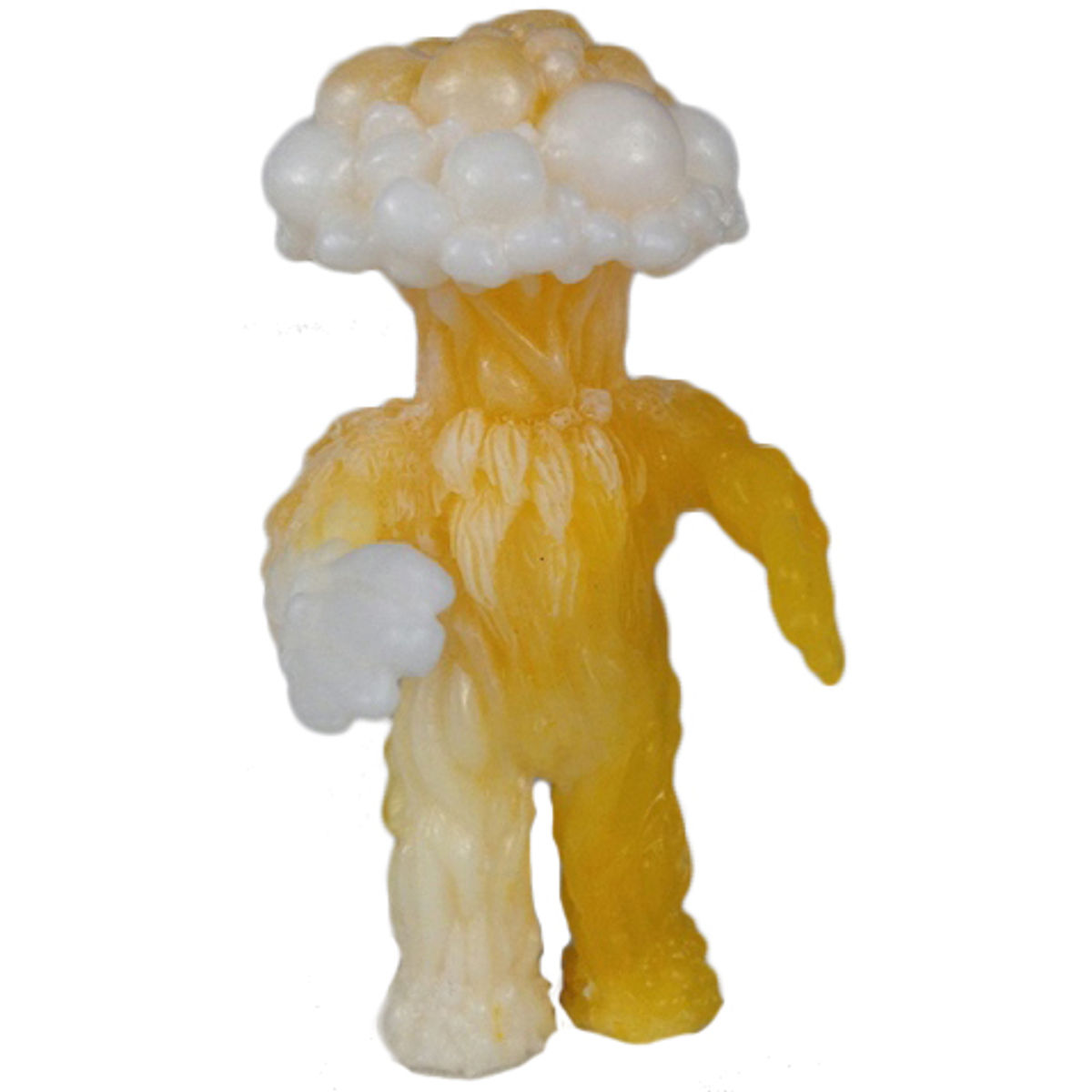 Mushroom People Attack!! - White/OJ