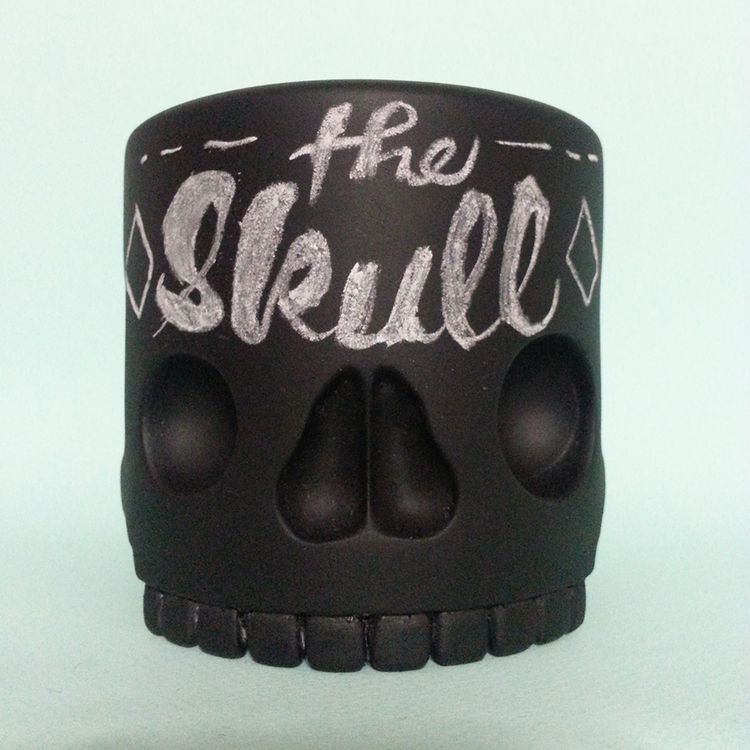 The Skull - Chalk Board Finish by Diablo Texas