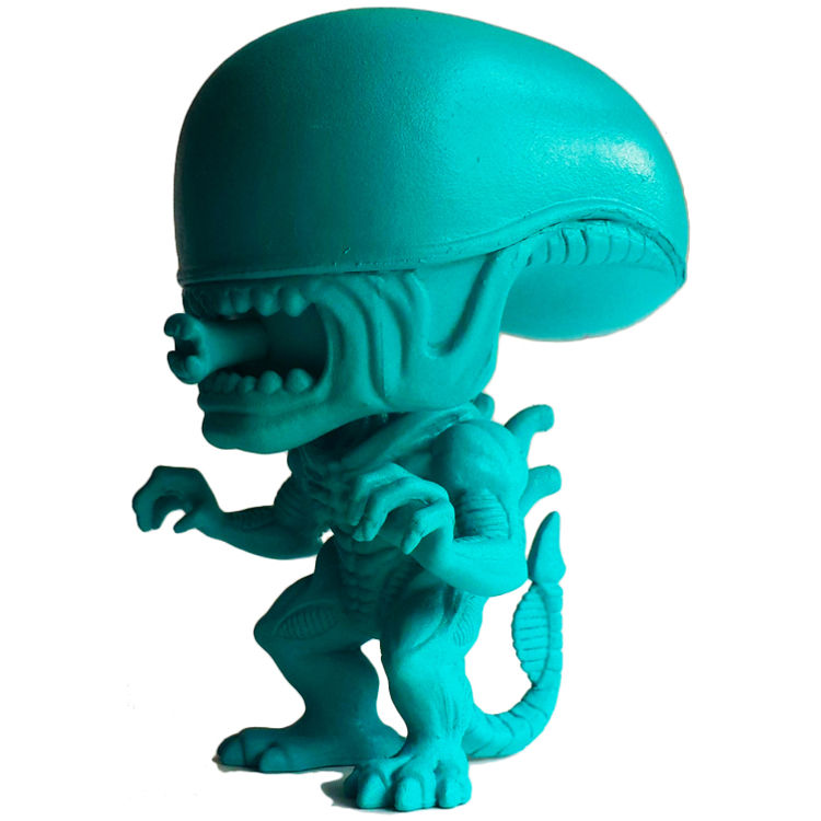 Alien Cuss Baby Blue GID by ESC Toy (Erick Scarecrow)