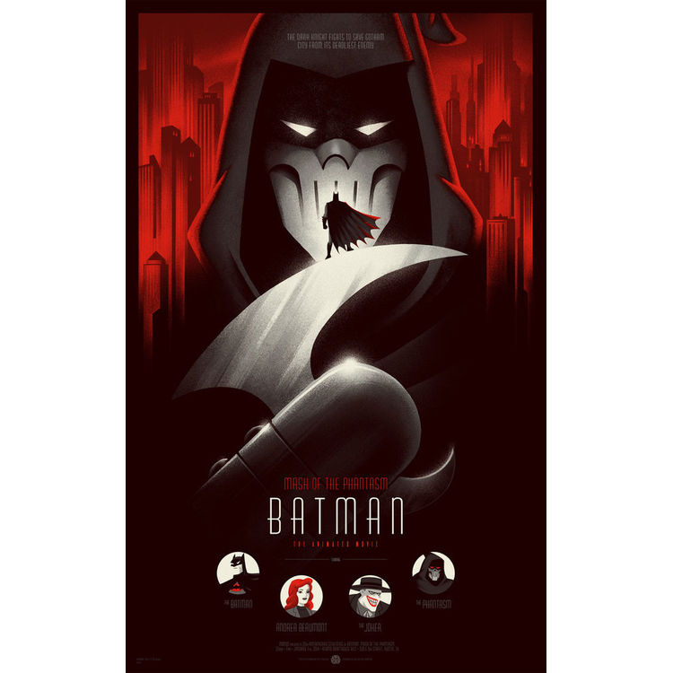 Batman Mask of the Phantasm by Phantom City Creative