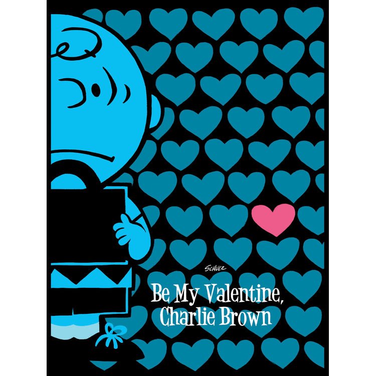 Be My Valentine, Charlie Brown - Variant by Lorelay Bove