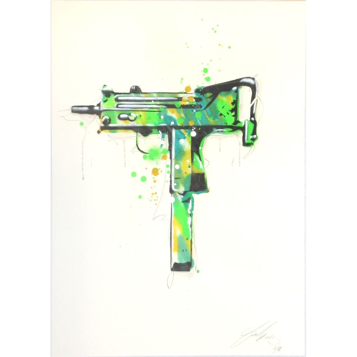 My UZI Weighs a Ton - Green