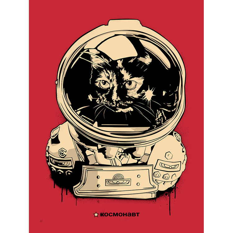 космонавт Jonesy - Red by N.E. (New Flesh)