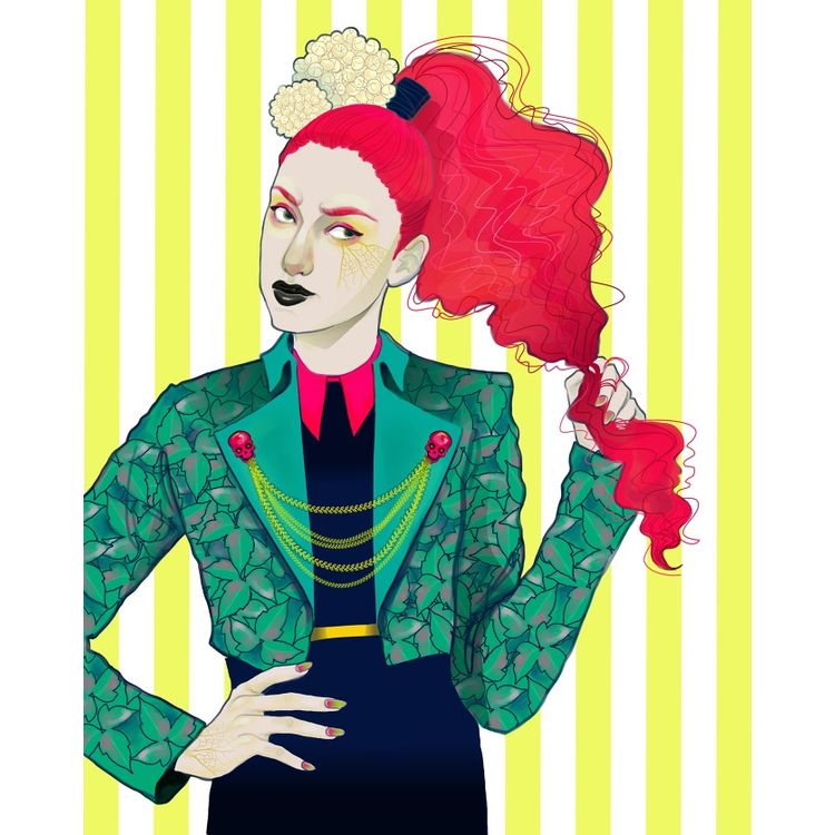 Poison Ivy: Vogue Gallery by Celeste Pille