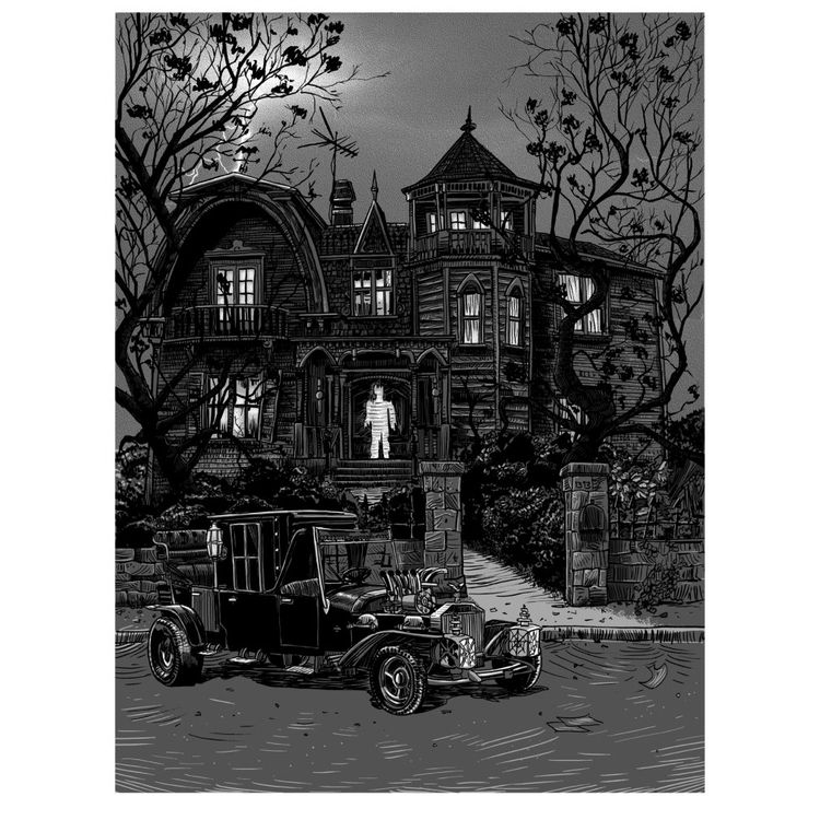 1313 - GID/Metallic Ink Variant (Munsters) by Tim Doyle