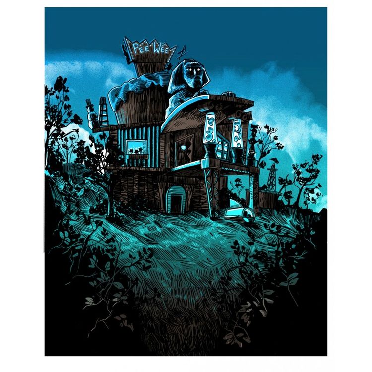 Get Out of Bed - GID Variant (Pee Wee's Playhouse) by Tim Doyle