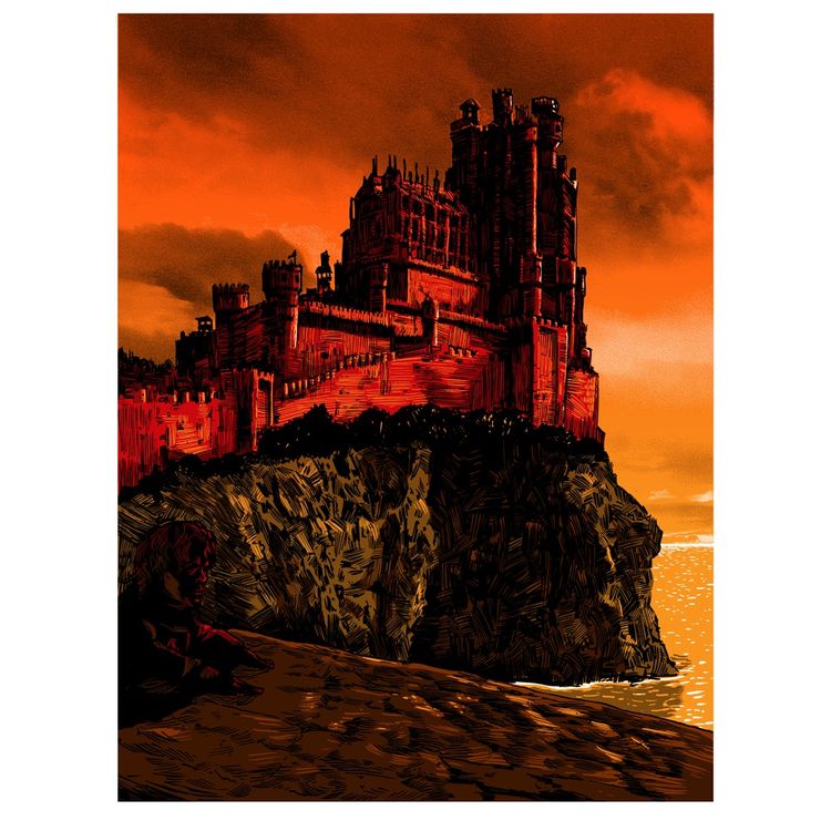 Red Keep (Game of Thrones) by Tim Doyle