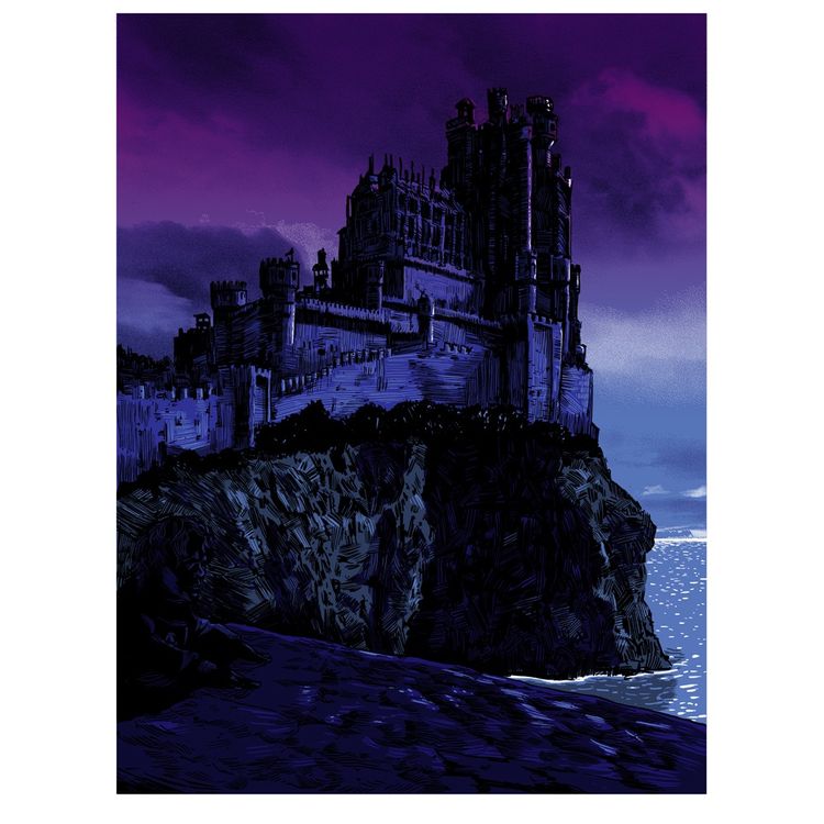 Red Keep - GID Variant (Game of Thrones) by Tim Doyle