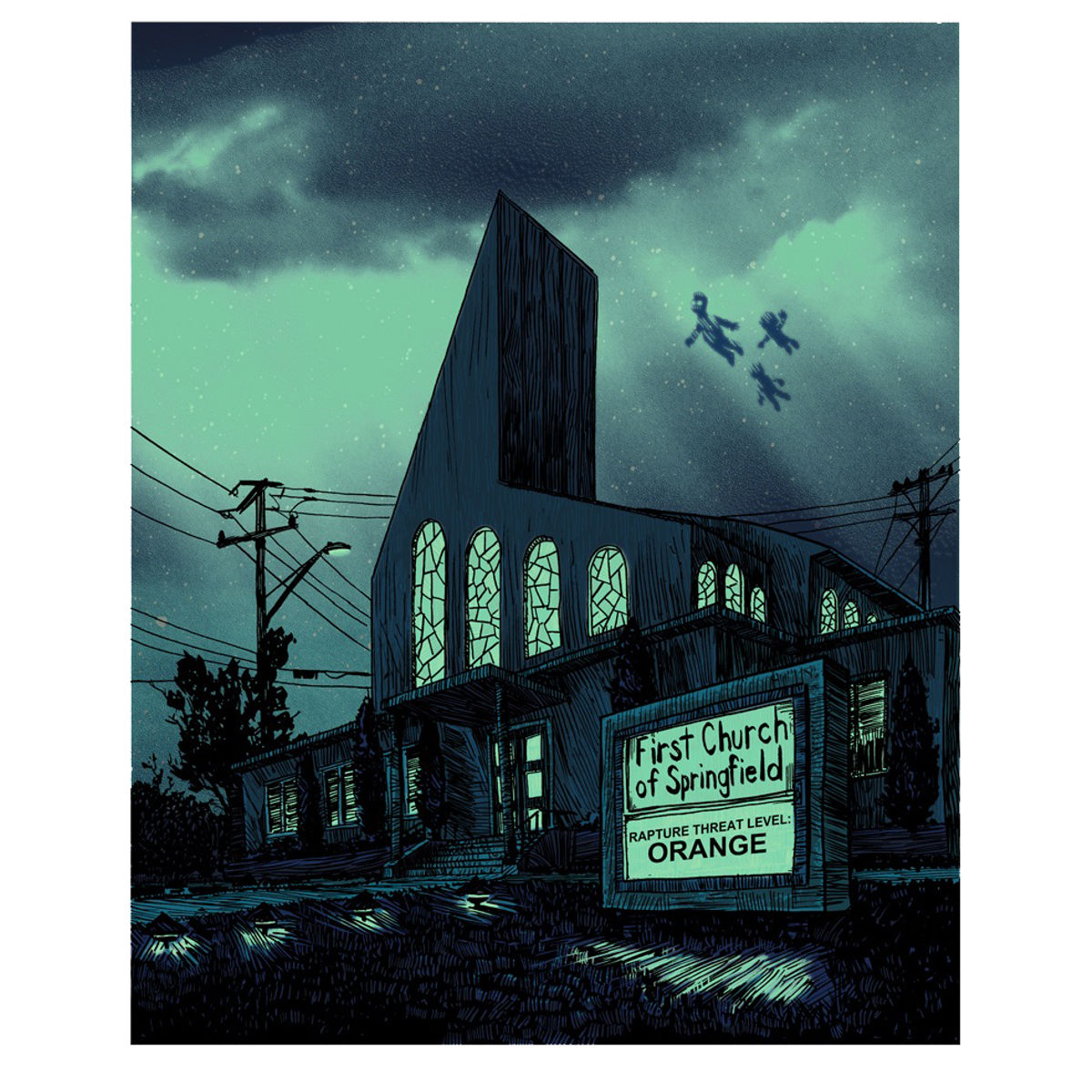 Save Me Jebus - GID Variant (Simpsons)