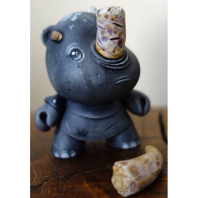 Javan Rhino by Squink