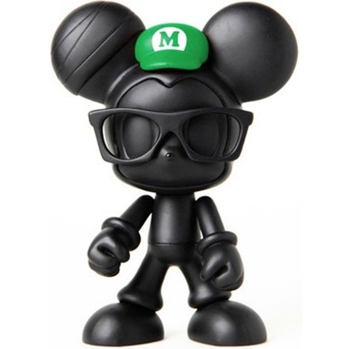 Mousy - Unpainted Black (Green)