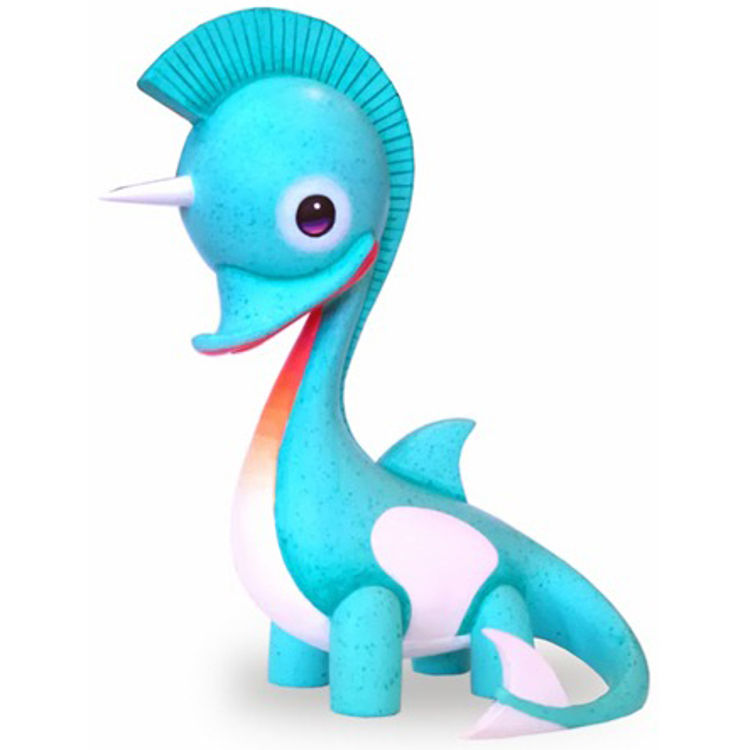 Turquoise Emperor Penguin Orca Swanicorn by Daniel Fleres