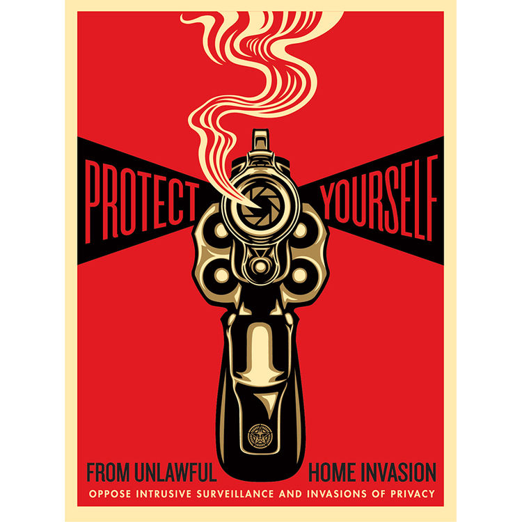 Home Invasion 1 by Obey Giant (Shepard Fairey)