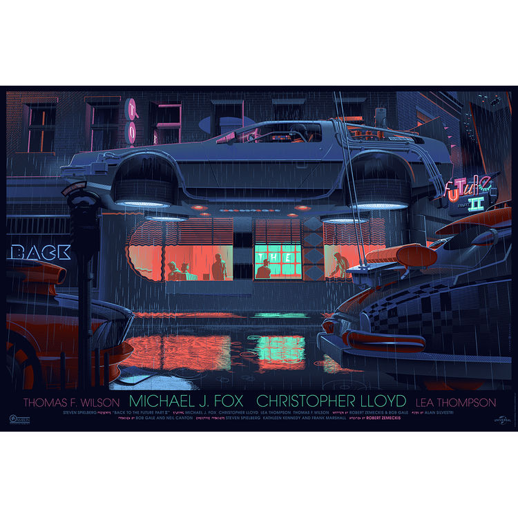 Back To The Future II - Variant by Laurent Durieux