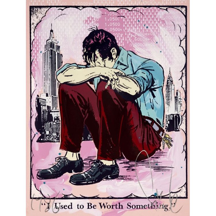 I Used to Be Worth Something - Drips by FAILE