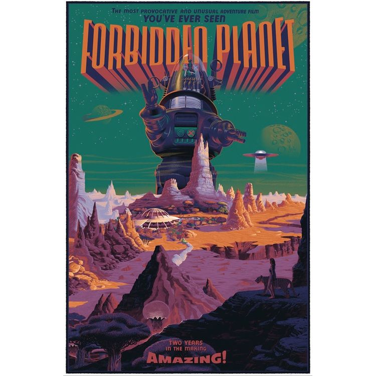 Forbidden Planet - Regular by Laurent Durieux