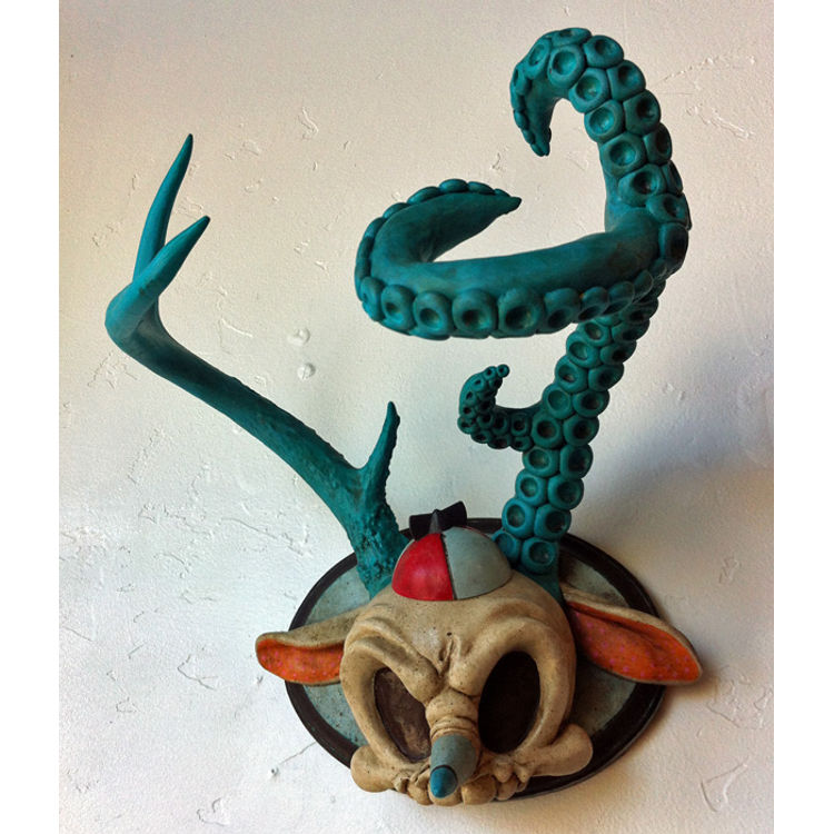Hybrid Series: Turquoise Lamb by Kathie Olivas