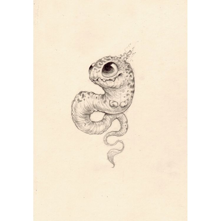Wormy Dragon by Chris Ryniak
