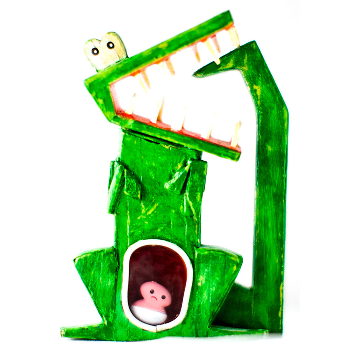 Baby Eating Crocodile - CroRattle