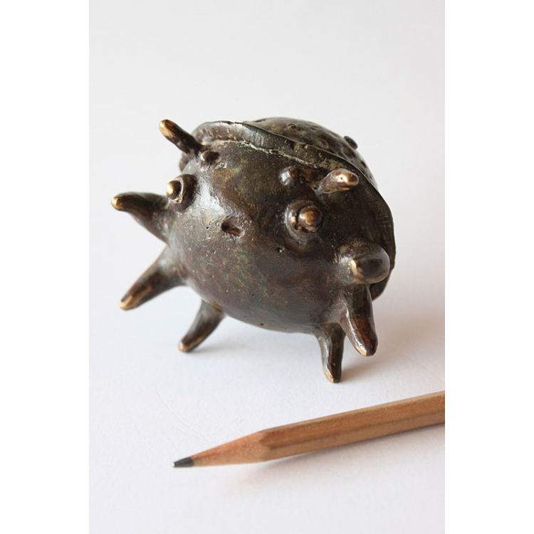 Bronze Cast Fattybug 2 by Sawdust Bear (Shing Yin Khor)