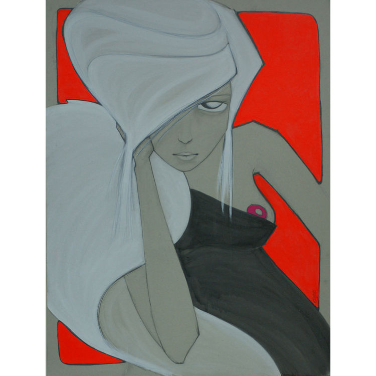 Fluo Red by Ajee (Anne Juliette Deschamps)