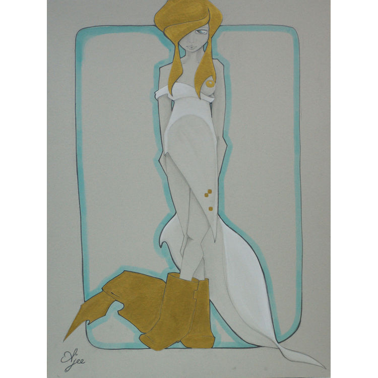 Turquoise Gold by Ajee (Anne Juliette Deschamps)