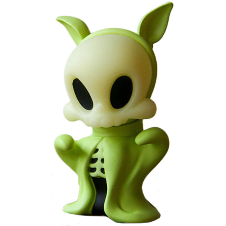 Wandering Misfits Boo Green Glow - Myplasticheart by Brandt Peters