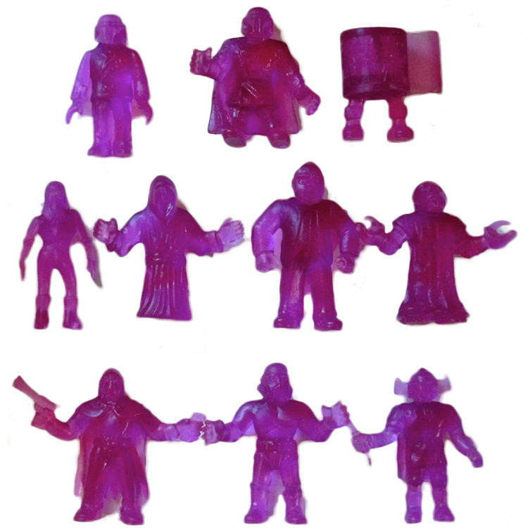 S.U.C.K.L.E. - Clear Purple (10 Figure Set) by The Sucklord