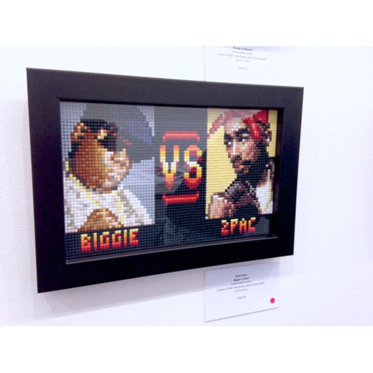 Biggie vs 2pac by Aled Lewis