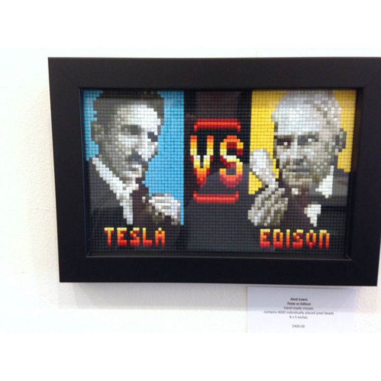 Tesla vs Edison by Aled Lewis